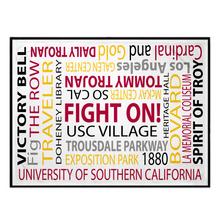  USC Scramble Picnic Blanket