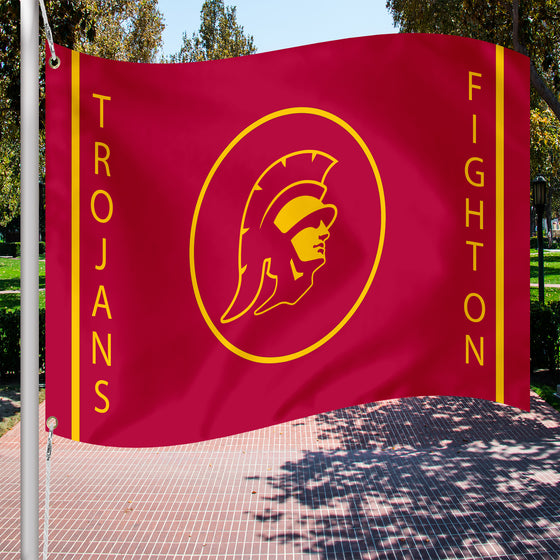 USC Village Stripe Banner