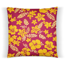  Hawaiian Flower Throw Pillow