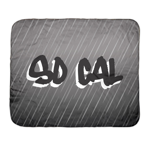 SO CAL DIAGONAL SHERPA THROW BLANKET