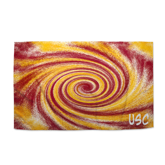 Tie Dye Swirl Beach Towel