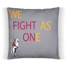  We Fight As One Throw Pillow